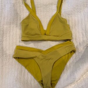 L*Space Mustard Bikini Set